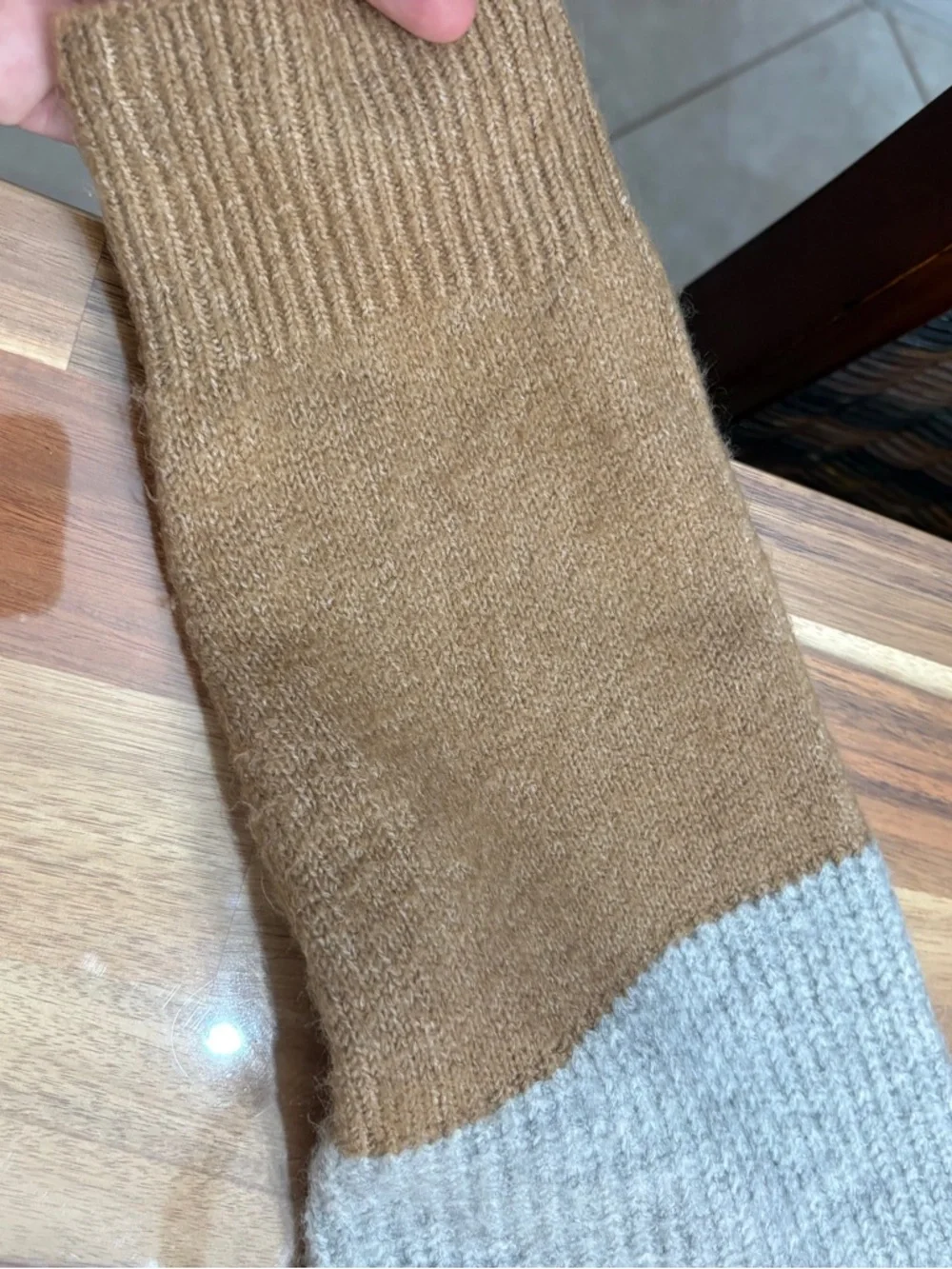 Vici cozy colorblock